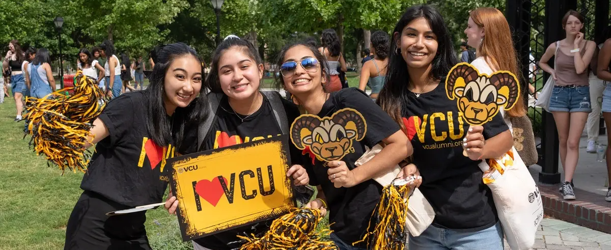 Group Students VCU TShirt